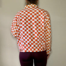 Load image into Gallery viewer, Hand Painted Bill Blass Denim Jacket