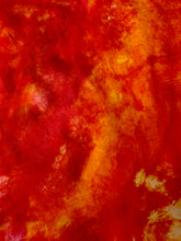 Load image into Gallery viewer, Pink and Orange Ice Dyed Vintage Scarf