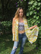 Load image into Gallery viewer, Tie Dyed Silk Extra Long Scarf