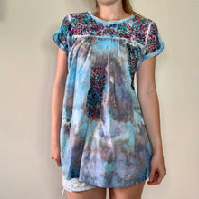 Load image into Gallery viewer, Hand Dyed Embroidered Cotton Blouse