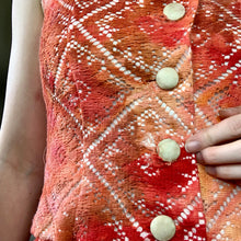 Load image into Gallery viewer, Hand Dyed Vintage Skirt and Blouse Set