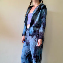 Load image into Gallery viewer, Hand Dyed Zip Up Hoody and Matching Sweats