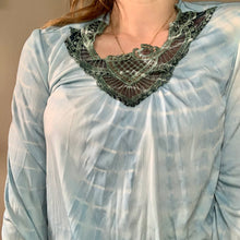 Load image into Gallery viewer, Hand Dyed Vintage Long Sleeve Blouse