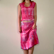 Load image into Gallery viewer, Hand Dyed Vintage Set with Lace Details