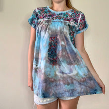 Load image into Gallery viewer, Hand Dyed Embroidered Cotton Blouse