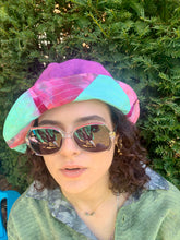 Load image into Gallery viewer, Berry Blend - Popping Pink Lining - Patchwork Bucket Hat
