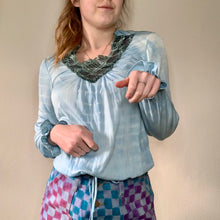 Load image into Gallery viewer, Hand Dyed Vintage Long Sleeve Blouse
