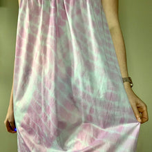 Load image into Gallery viewer, Hand Dyed Pale Purple Vintage Lounge Dress