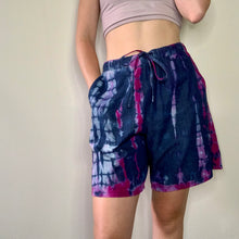 Load image into Gallery viewer, Tie Dye Cotton Drawstring Shorts
