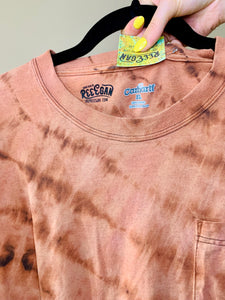 Reverse Tie-Dye Carhartt T-shirt