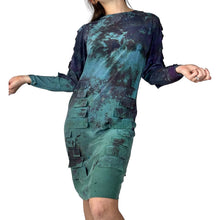 Load image into Gallery viewer, Hand Dyed 1980s Silk Vintage Dress
