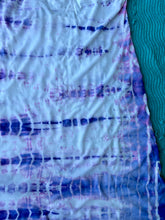 Load image into Gallery viewer, Purple Shibori Slip Dress
