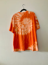 Load image into Gallery viewer, Reverse Spiral Tie Dye Carhartt T-shirt
