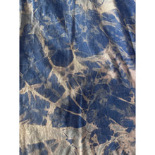 Load image into Gallery viewer, Blue &amp; Purple Bleach Dyed Carhartt T-Shirt Long Sleeve
