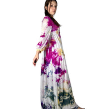 Load image into Gallery viewer, Vintage 1960s Hand Dyed Pink Orange Blue Duster
