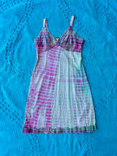 Load image into Gallery viewer, Teal and Pink Slip Dress
