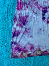 Load image into Gallery viewer, Purple and Blue Tie Dye Slip Dress
