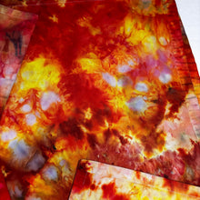 Load image into Gallery viewer, Hand Dyed Cloth Napkins 19" - Bonfire
