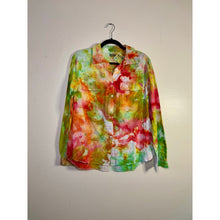 Load image into Gallery viewer, Ice Dyed Button Up Shirt
