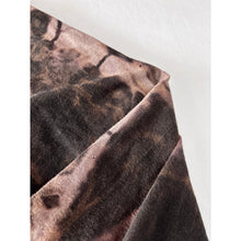 Load image into Gallery viewer, Black &amp; Pink Shibori Bleach Dyed Carhartt T-Shirt Long Sleeve Size Large
