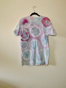 Hand Dyed T-shirt - Purple and Blue