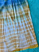 Load image into Gallery viewer, Blue and Orange Tie Dye Slip Dress
