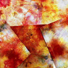 Load image into Gallery viewer, Hand Dyed Cloth Napkins 9.5" - Bonfire
