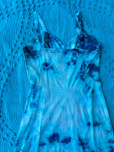 Load image into Gallery viewer, Blue Tie Dye Slip Dress
