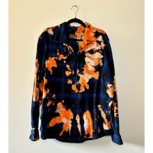 Load image into Gallery viewer, Reverse Dyed Vintage Flannel
