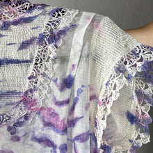 Load image into Gallery viewer, Antique 1940s Hand Dyed Shibori Blouse

