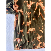 Load image into Gallery viewer, Green &amp; Orange Bleach Dyed Carhartt T-Shirt Long Sleeve

