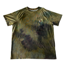 Load image into Gallery viewer, Green &amp; Gray Ice Dyed Carhartt T-Shirt Short Sleeve Size 2XL
