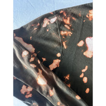 Load image into Gallery viewer, Green &amp; Orange Bleach Dyed Carhartt T-Shirt Long Sleeve
