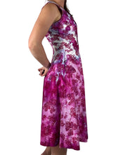 Load image into Gallery viewer, Hand Dyed Vintage 1950s Fit and Flare Cotton Dress
