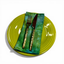 Load image into Gallery viewer, Hand Dyed Napkins 9.5" - Lush Forest
