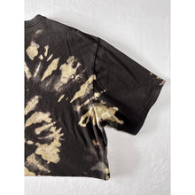 Load image into Gallery viewer, Black &amp; Pale Green Spiral Reverse Dyed Carhartt T-Shirt Short Sleeve Cropped Size 2XL
