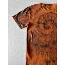 Load image into Gallery viewer, Orange &amp; Black Spiral Carhartt T-Shirt Short Sleeve Size Small
