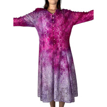 Load image into Gallery viewer, Hand Dyed Vintage 1980s Lace Dress Topper
