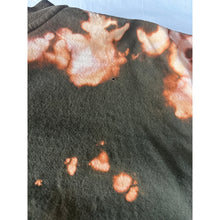 Load image into Gallery viewer, Green &amp; Orange Bleach Dyed Carhartt T-Shirt Long Sleeve

