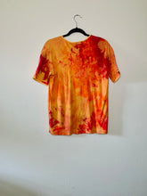 Load image into Gallery viewer, Hand Dyed T-shirt - Red and Orange
