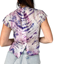 Load image into Gallery viewer, Antique 1940s Hand Dyed Shibori Blouse
