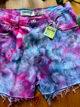 Load image into Gallery viewer, Ice Dyed Vintage Levi Cut Off Shorts
