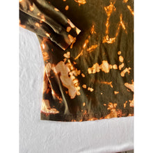 Load image into Gallery viewer, Green &amp; Orange Bleach Dyed Carhartt T-Shirt Long Sleeve
