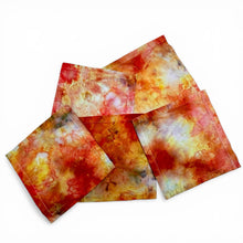 Load image into Gallery viewer, Hand Dyed Cloth Napkins 9.5" - Bonfire
