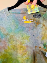 Load image into Gallery viewer, Green Ice Dyed Carhartt T-shirt
