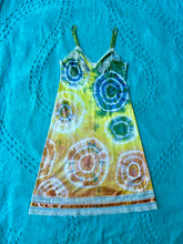 Load image into Gallery viewer, Multi Color Shibori Dyed Slip Dress
