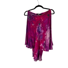 Load image into Gallery viewer, Vintage 1970s Hand Ice Dyed Silk Beaded Scarf Blouse
