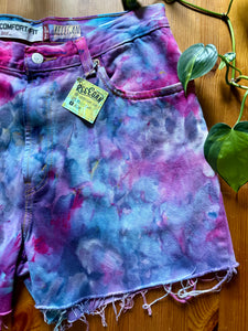 Ice Dyed Vintage Levi Cut Off Shorts