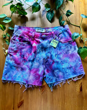 Load image into Gallery viewer, Ice Dyed Vintage Levi Cut Off Shorts
