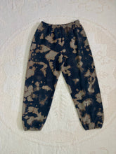 Load image into Gallery viewer, bleach tie dyed vintage sweat pants
